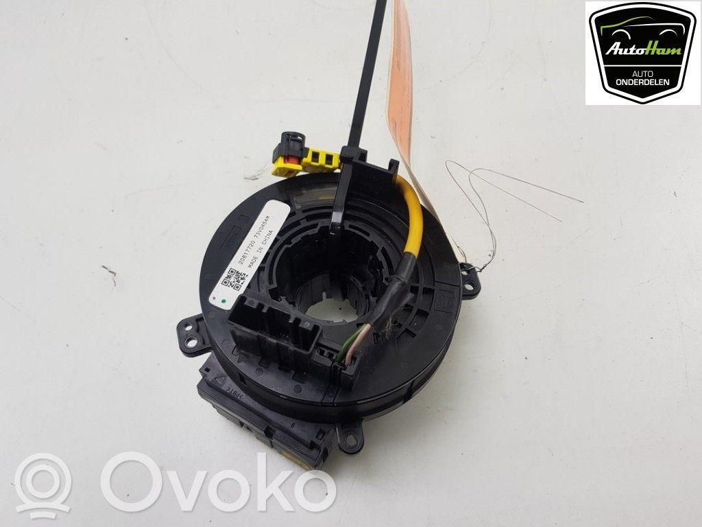 Opel Astra J Airbag slip ring squib (SRS ring) 