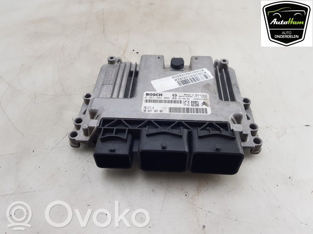 Peugeot 207 Engine control unit/module 