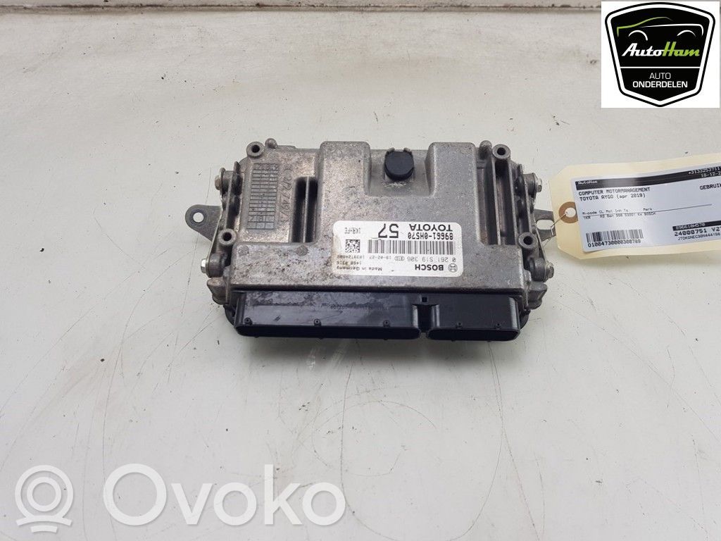 Toyota Aygo AB40 Engine control unit/module 
