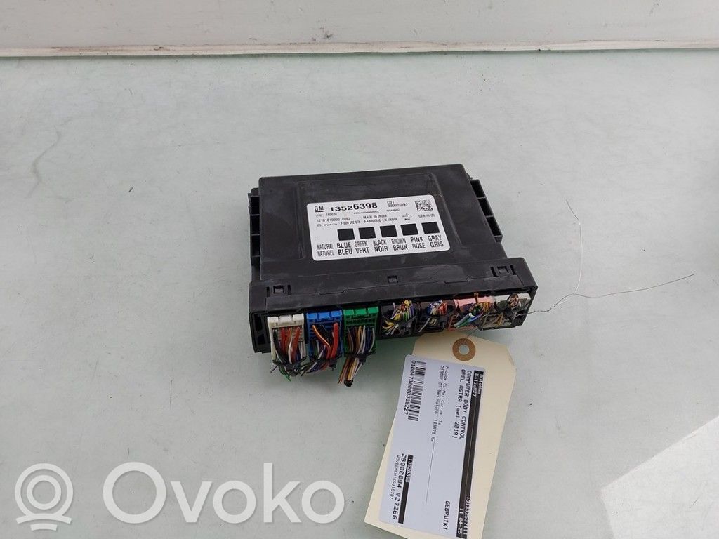 Opel Astra K Inne komputery / moduły / sterowniki 