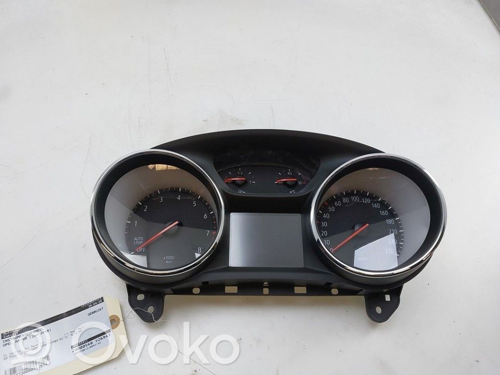 Opel Astra K Velocímetro (tablero de instrumentos)
