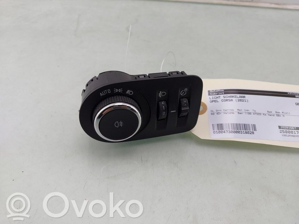 Opel Corsa F Comutator lumini 