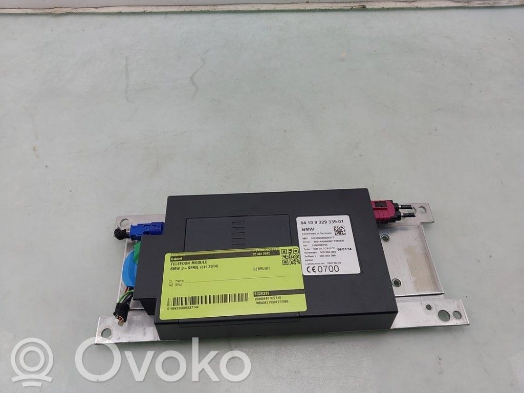 BMW 3 F30 F35 F31 Unidad de control/módulo del teléfono 