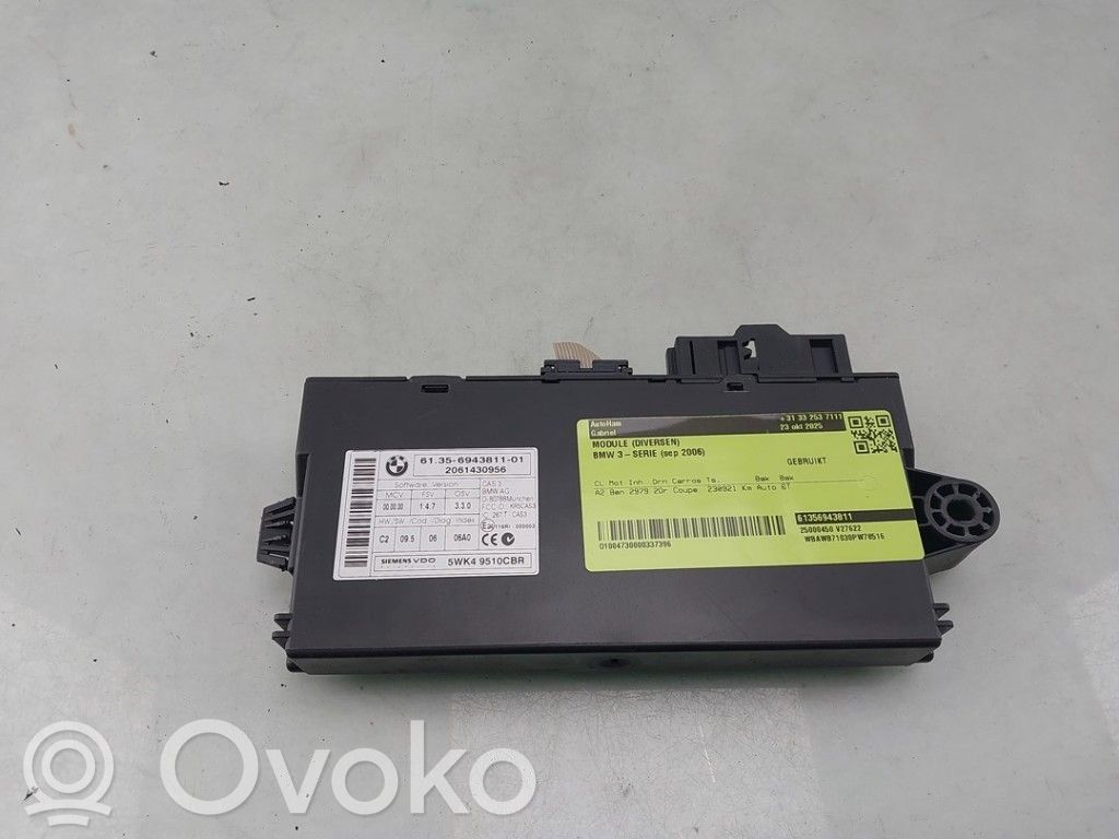 BMW 3 E92 E93 Modulo comfort/convenienza 