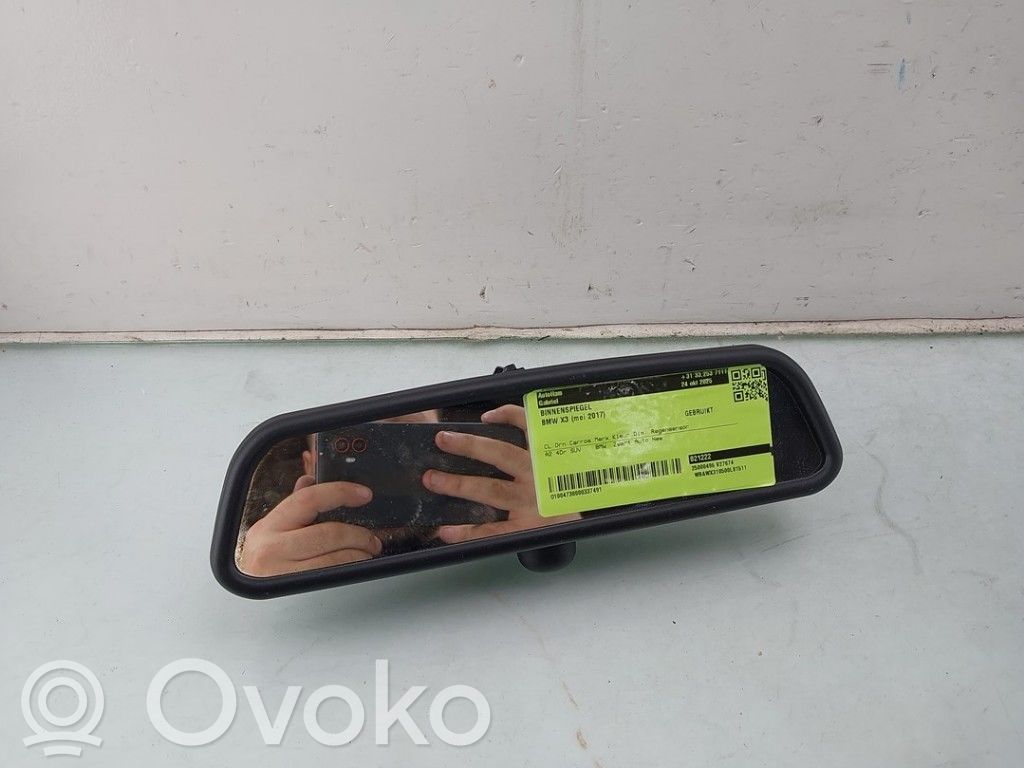 BMW X3 F25 Rear view mirror (interior) 