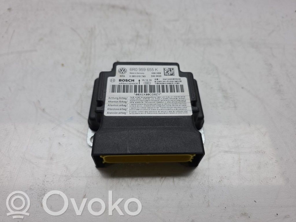 Sterownik / Moduł Airbag   6R0959655K,6R0959655K,0285010793,0285010793,6R0959655K,6R0959655K022