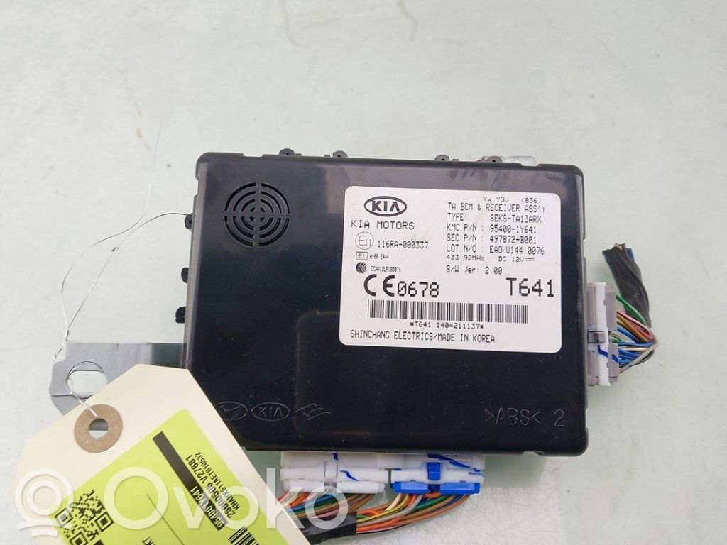 KIA Picanto Autres unités de commande / modules 