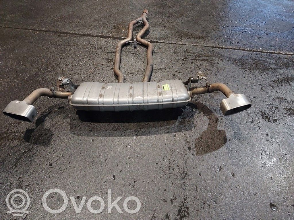 Porsche Cayenne (92A) Tłumik tylny / Końcowy / Wydech 
