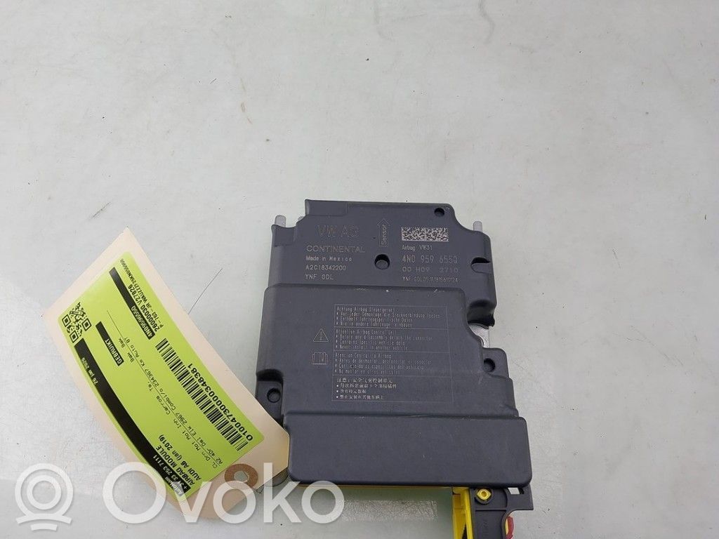 Audi A6 S6 C8 4K Unitate/modul de comandă airbaguri 