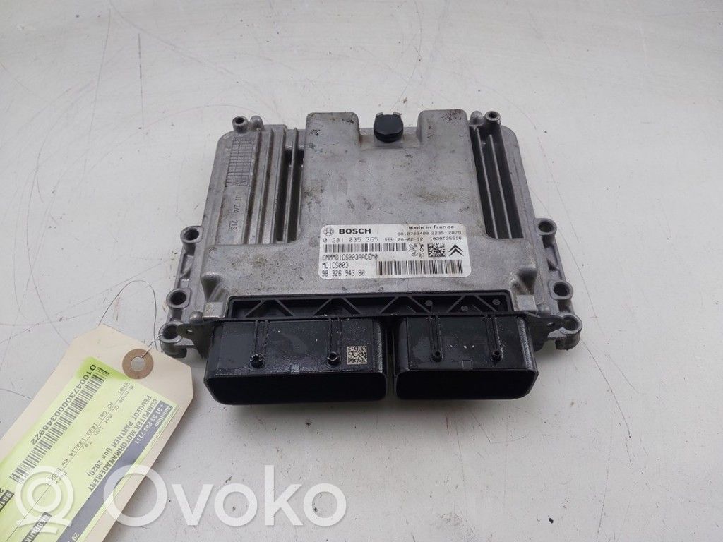 Engine control unit/module   9818703480,9818703480,1659555380,1659555380,9818703480