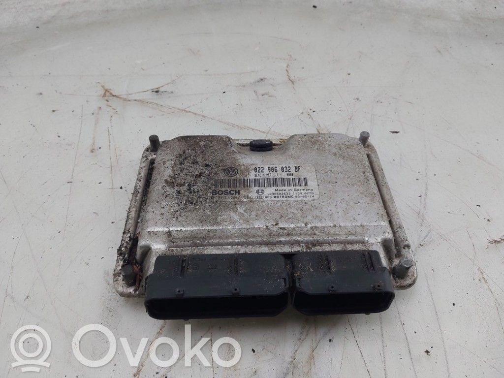 Volkswagen Touareg I Engine control unit/module 