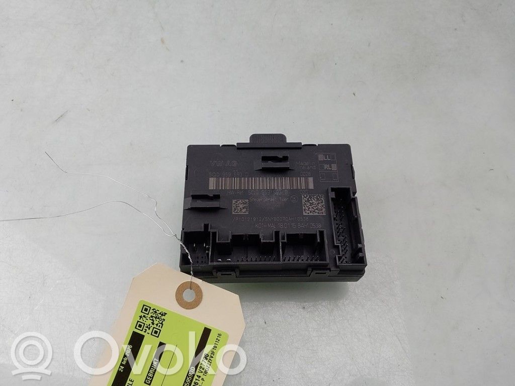 Audi TT TTS RS Mk3 8S Door central lock control unit/module 