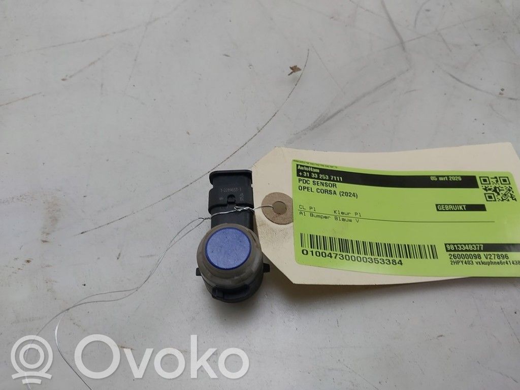 Opel Corsa F Sensor de aparcamiento PDC 