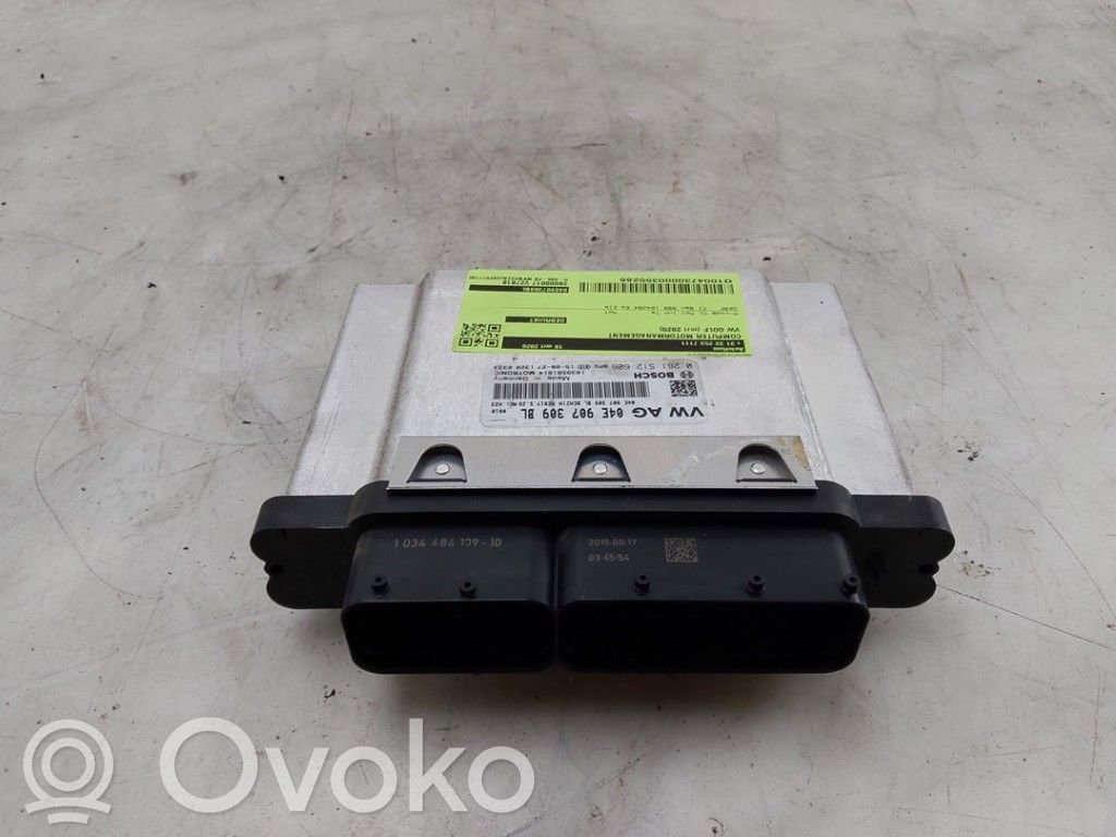 Sterownik / Moduł ECU   04E907309BL,0261S12606,04E907309BL,0261S12606,04E907309BL