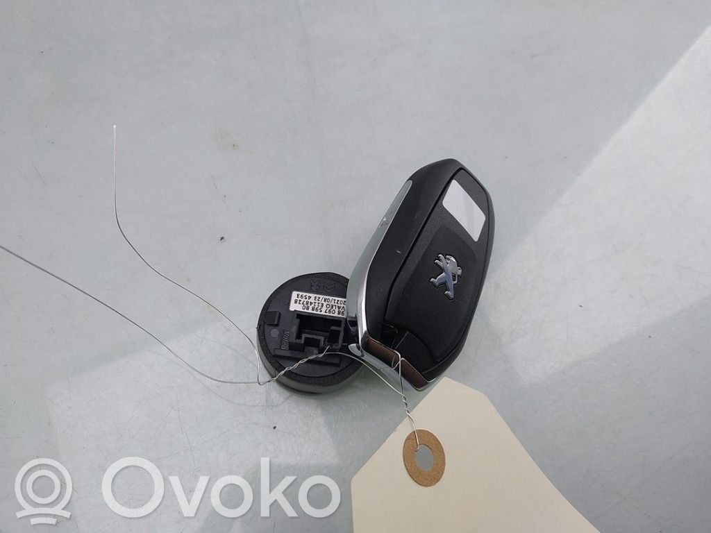 Peugeot 208 II Cheie/telecomandă contact 