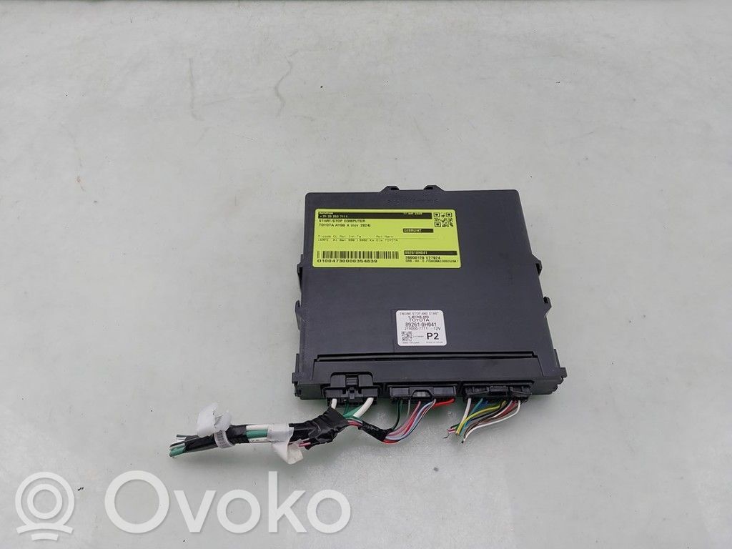 Toyota Aygo X Engine start stop button switch 
