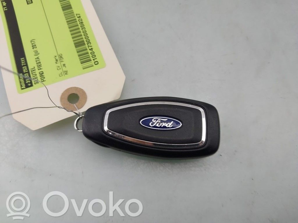 Ford Fiesta Virta-avain/kortti 