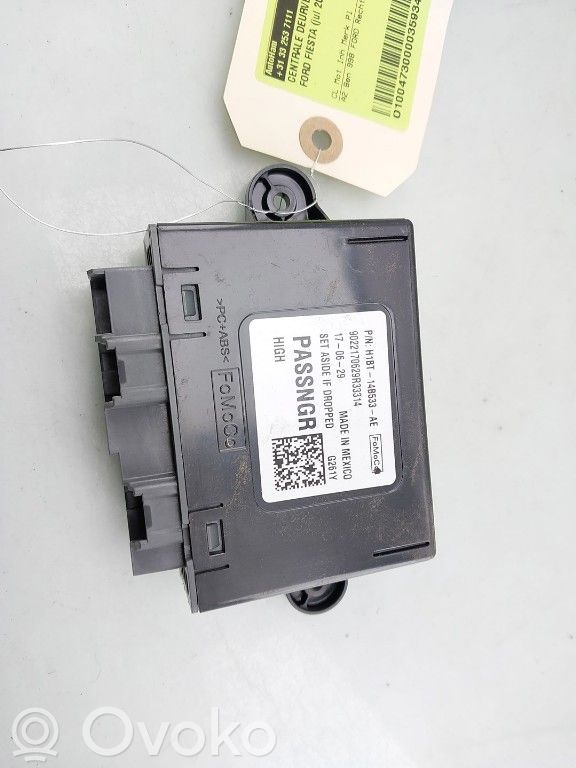 Ford Fiesta Door central lock control unit/module 