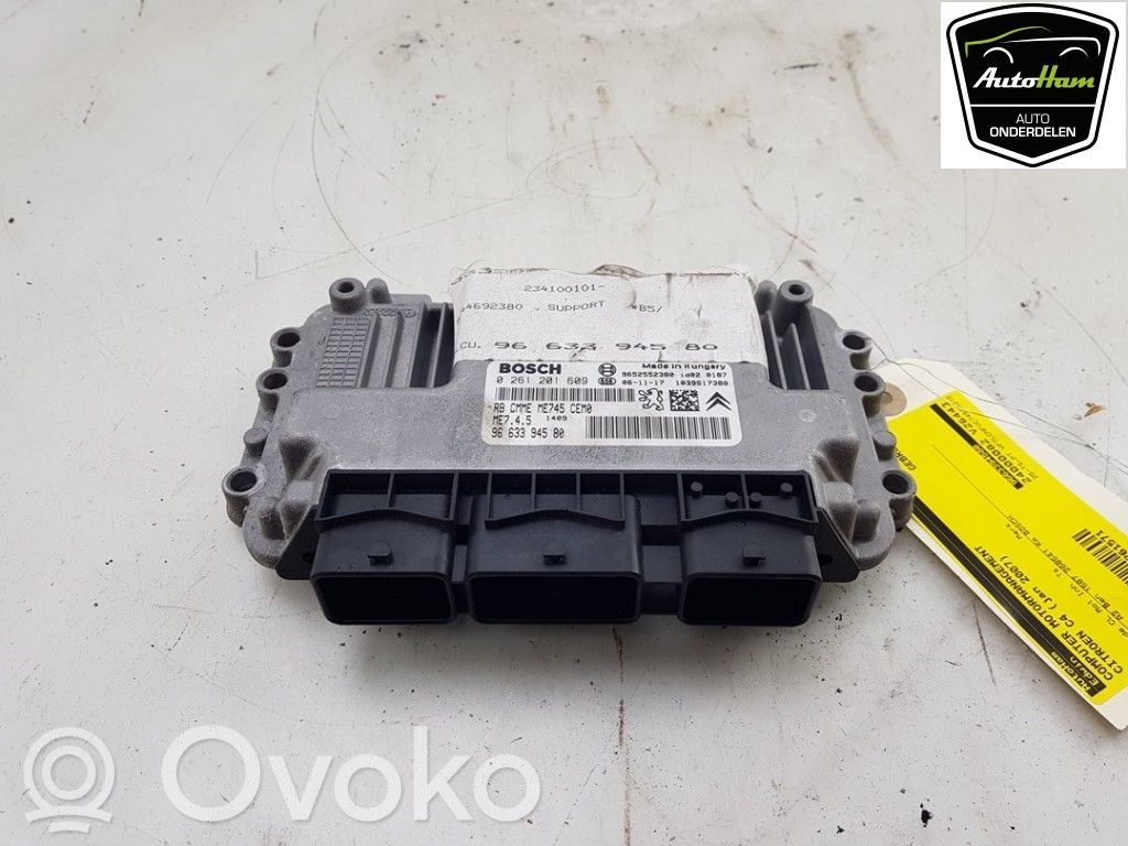 Citroen C4 I Engine control unit/module 