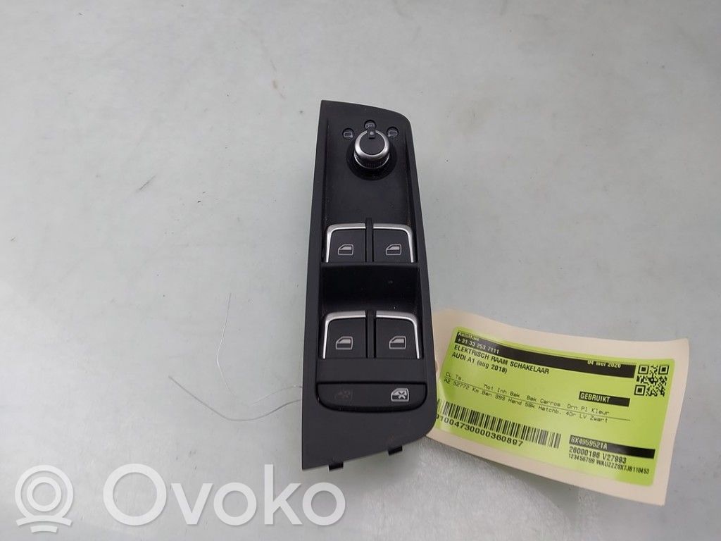 Audi A1 Electric window control switch 