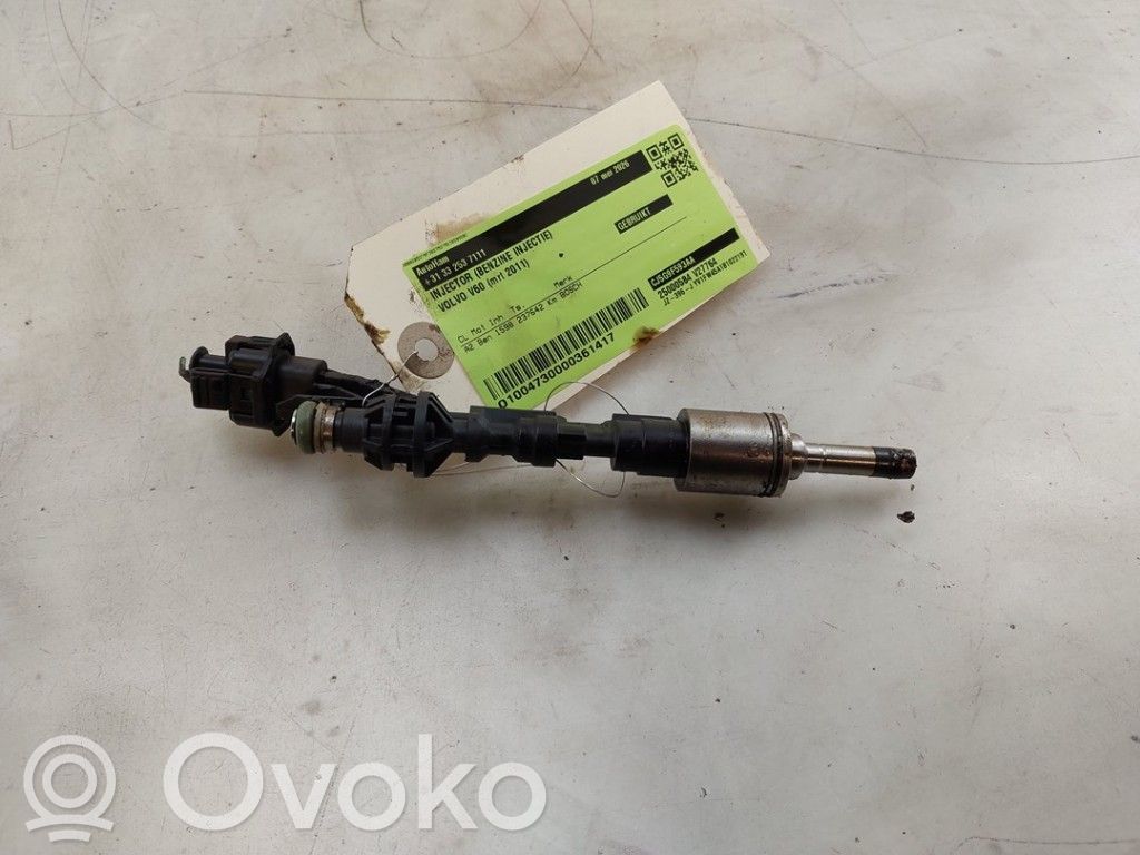 Volvo V60 Wtryskiwacz paliwa 