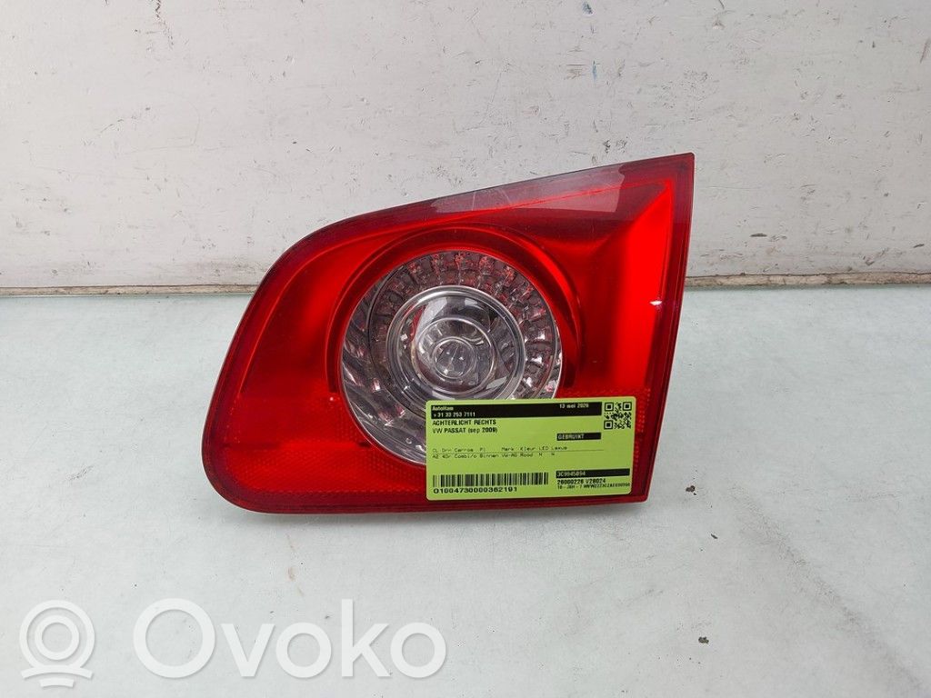 Volkswagen PASSAT B6 Lampa tylna 