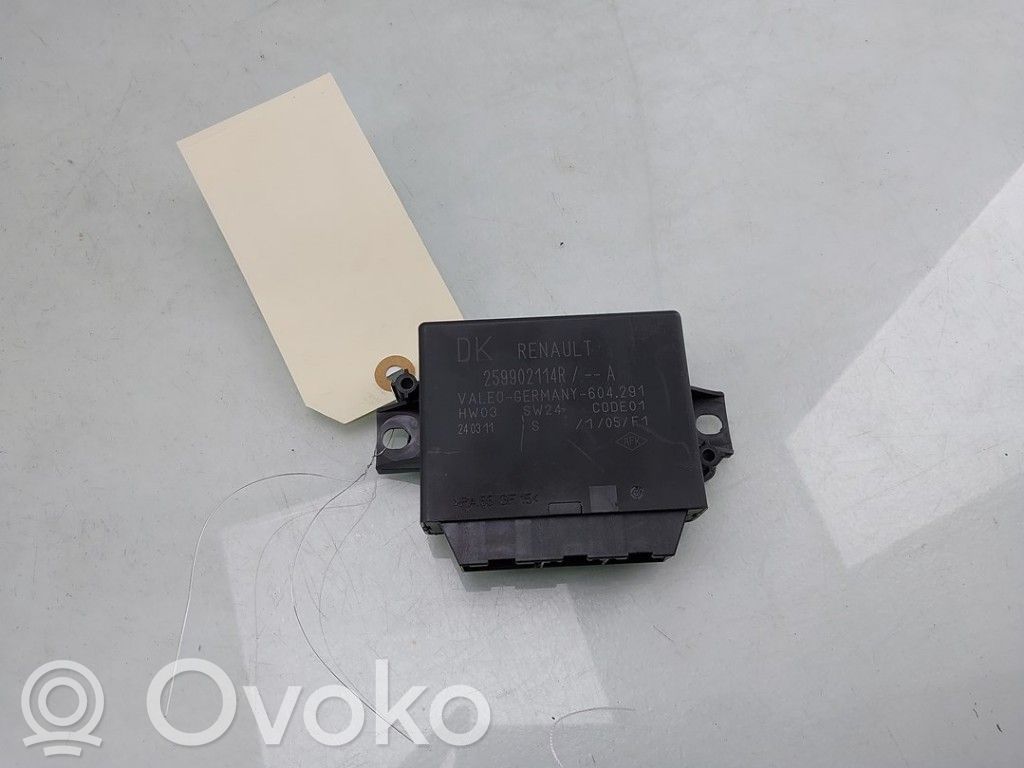 Renault Megane III Pysäköintitutkan (PCD) ohjainlaite/moduuli 
