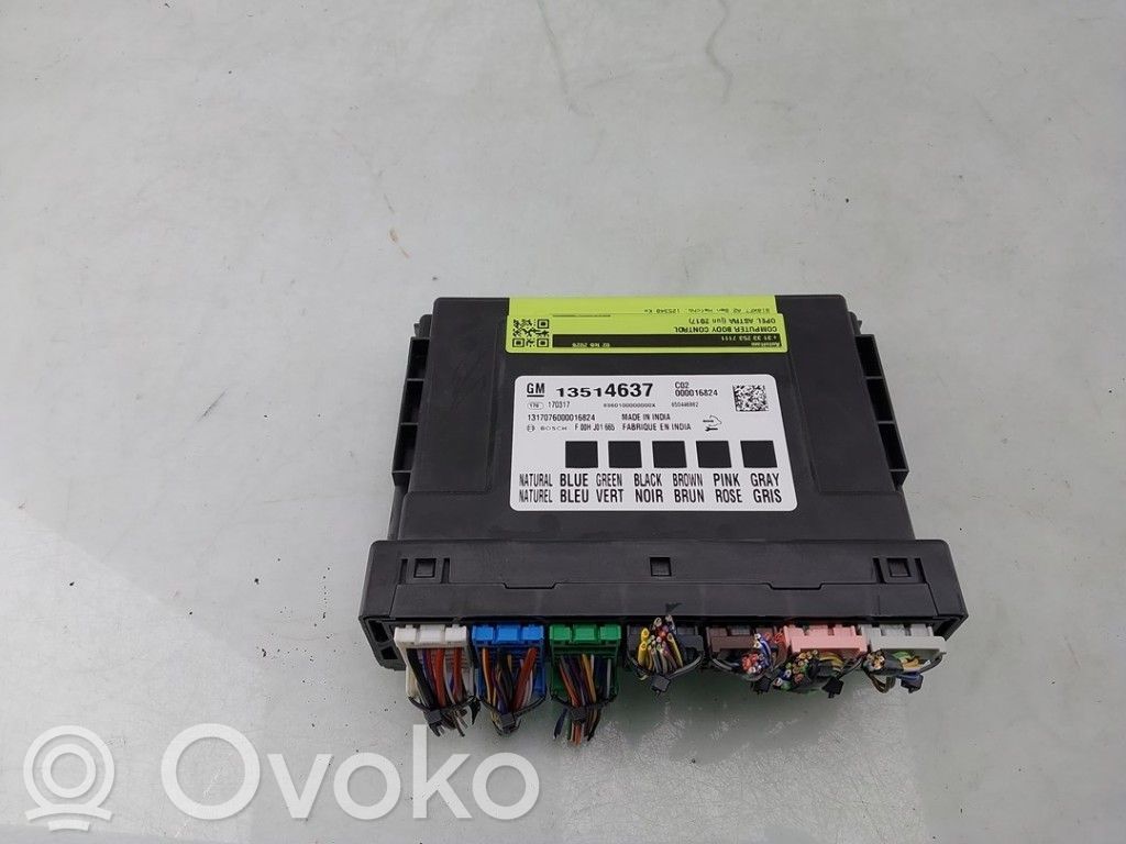 Opel Astra K Autres unités de commande / modules 