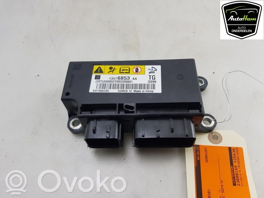 Chevrolet Spark Unitate/modul de comandă airbaguri 