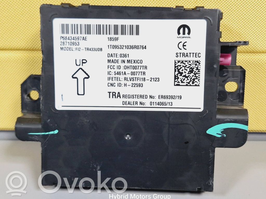 Jeep Grand Cherokee Keyless (KESSY) go control unit/module 