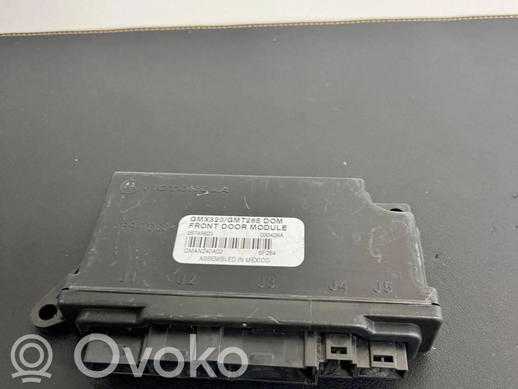 Autres unités de commande / modules   25745823,030428A,GMAN240A02