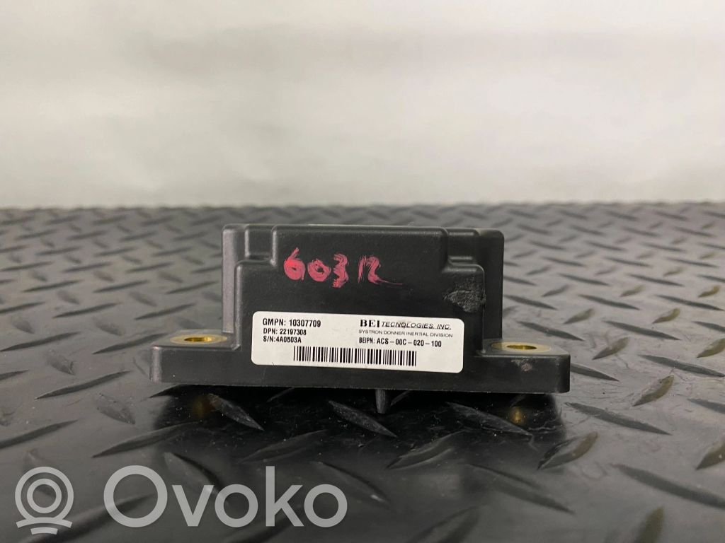 Chevrolet Corvette C6 ESP acceleration yaw rate sensor 