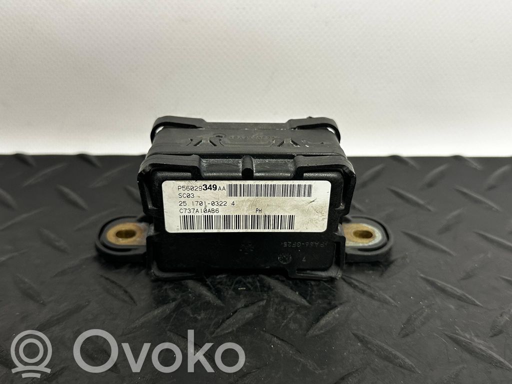 ESP acceleration yaw rate sensor   P56029349AA