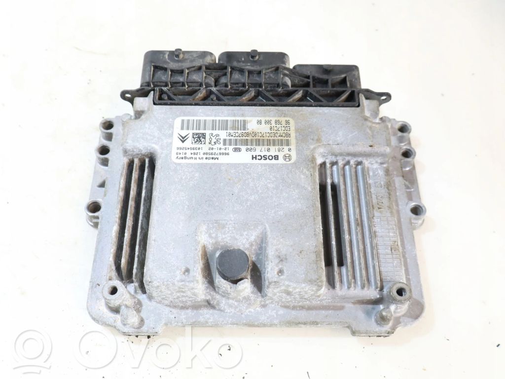Citroen DS3 Unidad de control/módulo ECU del motor 