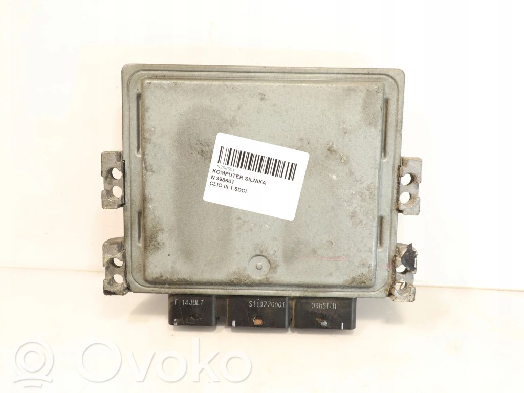 Unité de commande, module ECU de moteur   S126074106A