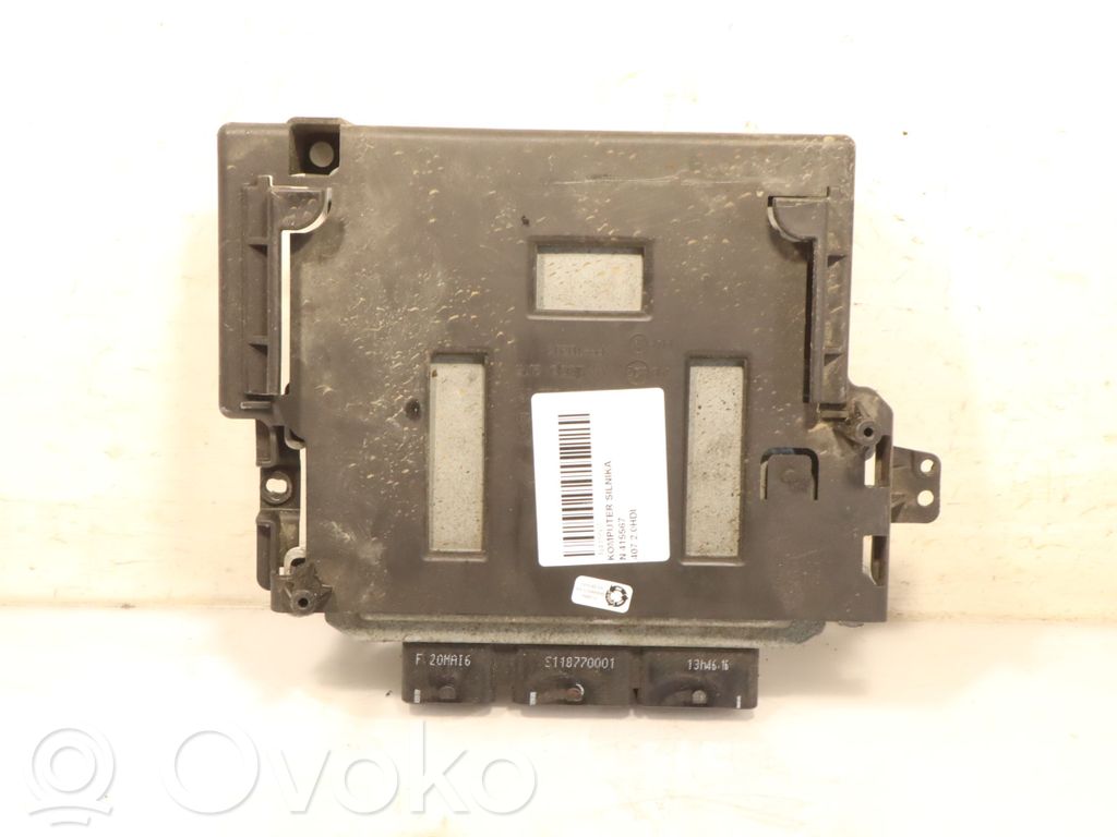 Peugeot 407 Galios (ECU) modulis 