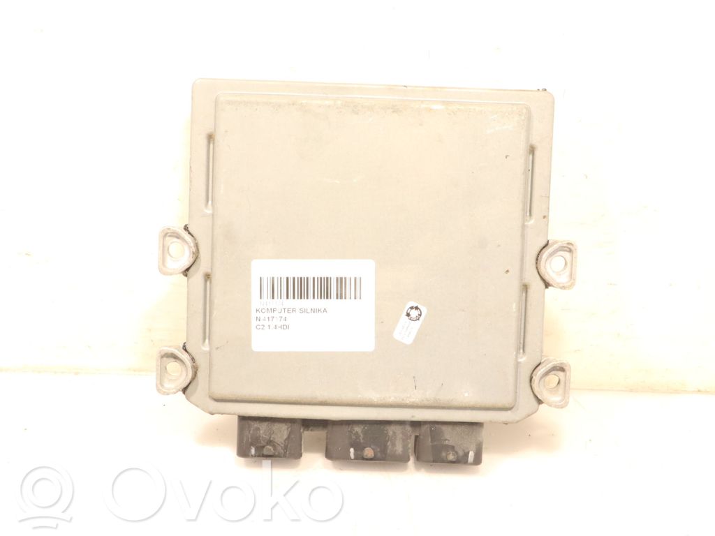 Citroen C2 Komputer / Sterownik ECU silnika 