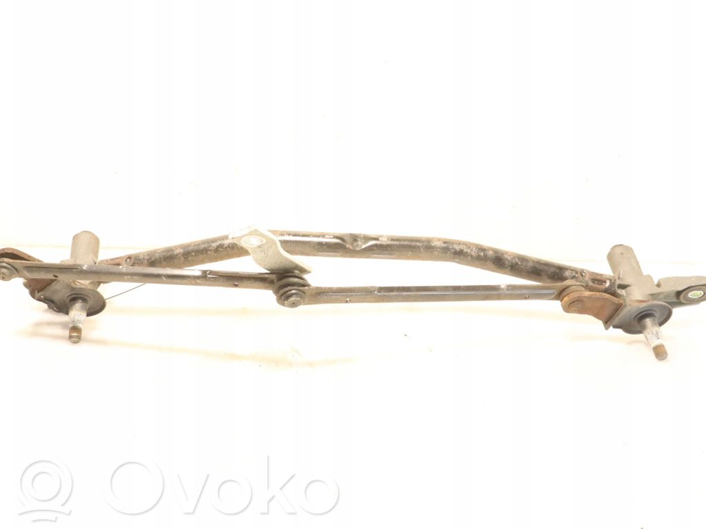 Front wiper linkage