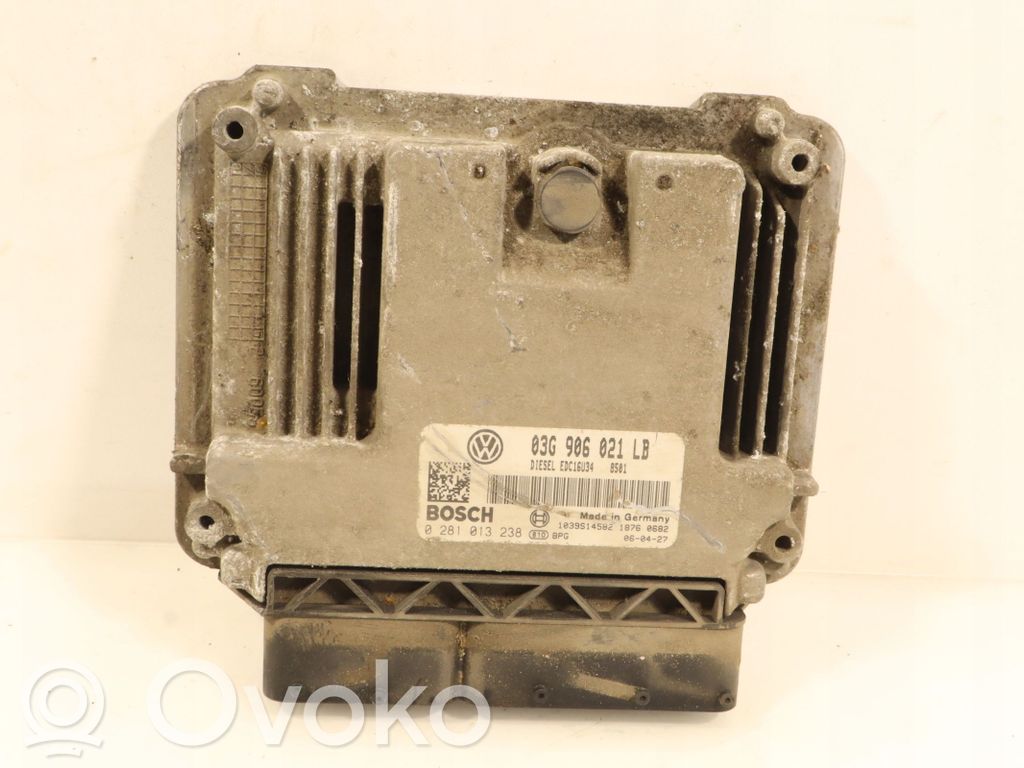 Skoda Octavia Mk2 (1Z) Centralina/modulo motore ECU