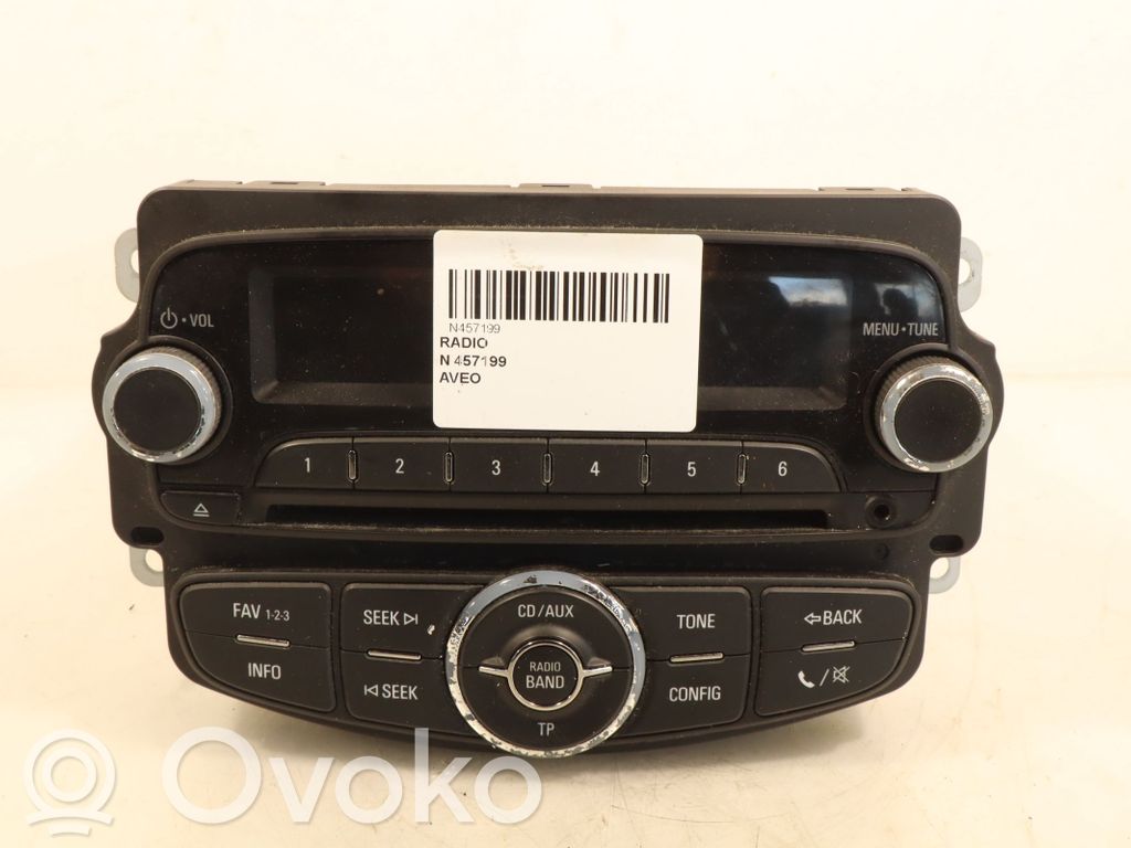Chevrolet Aveo Rămă unitate radio/GPS 
