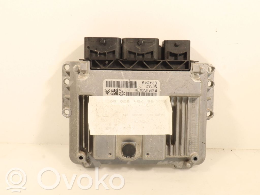 Citroen C4 I Unité de commande, module ECU de moteur 