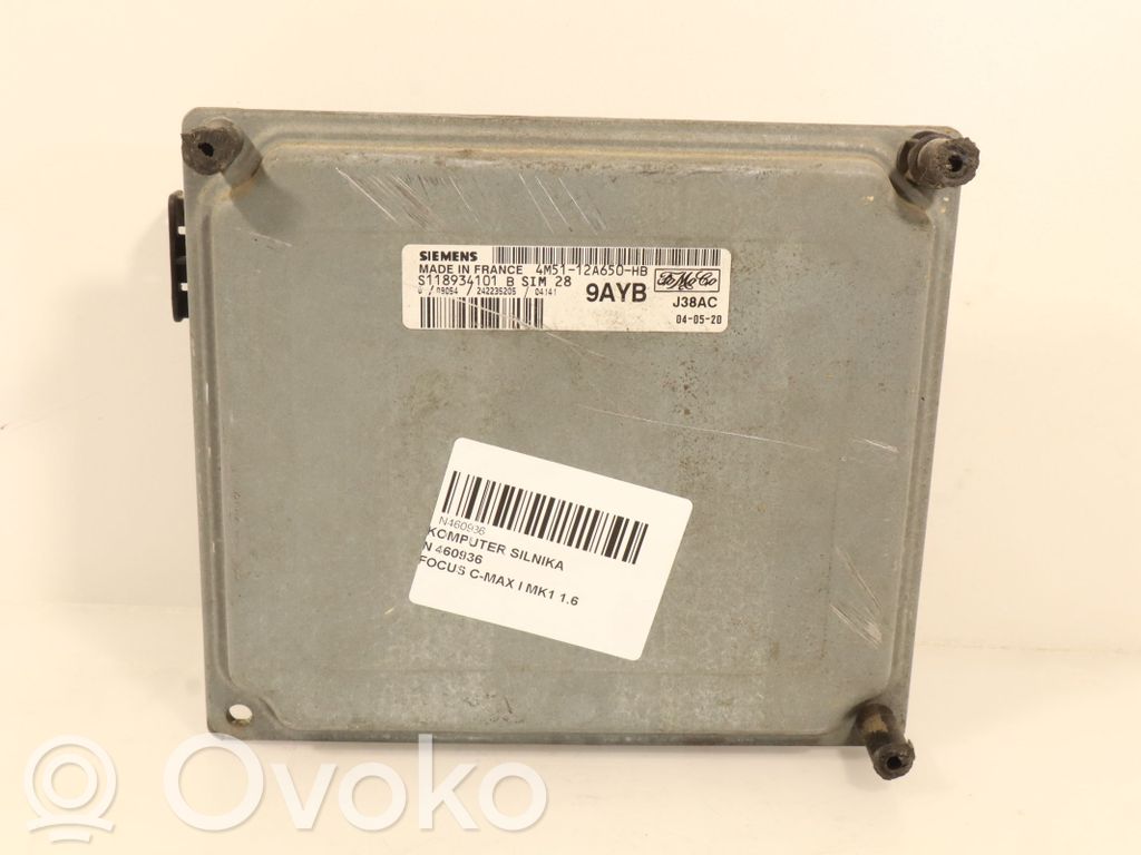 Ford Focus Engine control unit/module ECU 