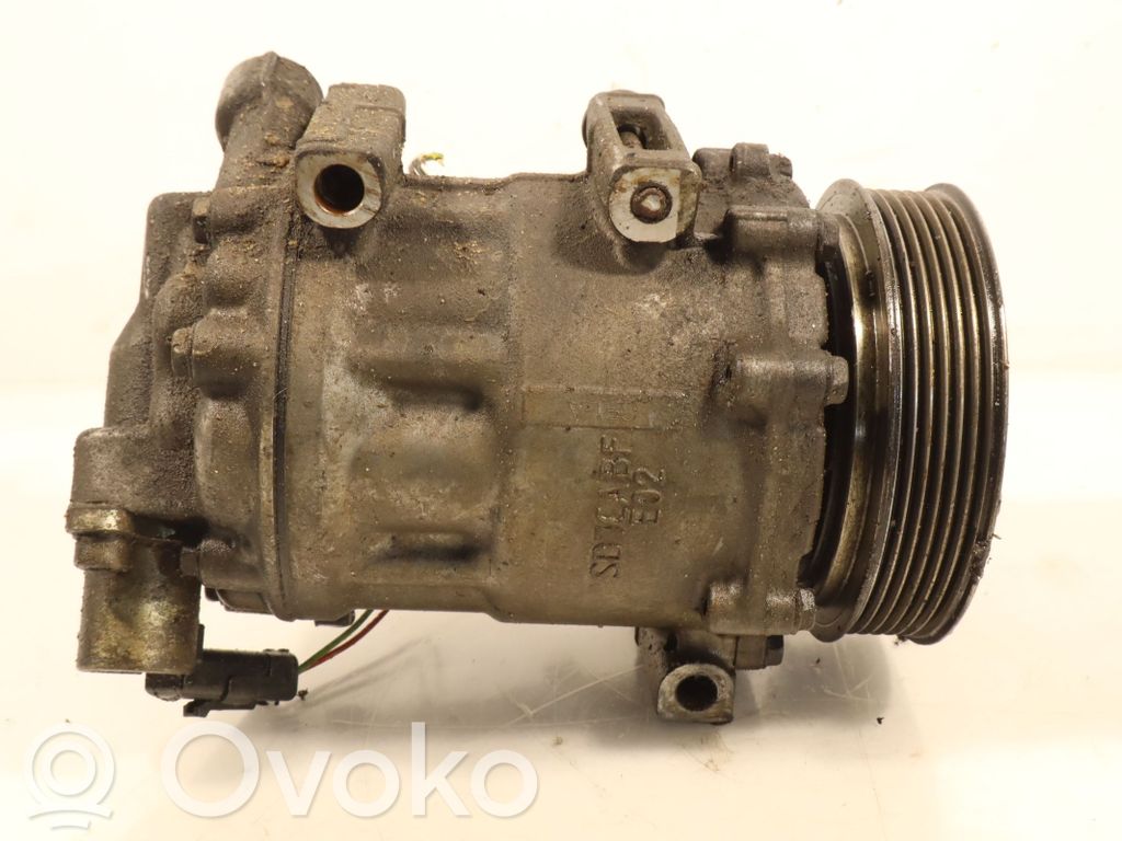 Peugeot 407 Air conditioning (A/C) compressor (pump) 