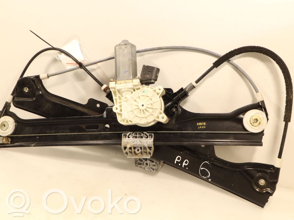 BMW 5 E60 E61 Front window lifting mechanism without motor 