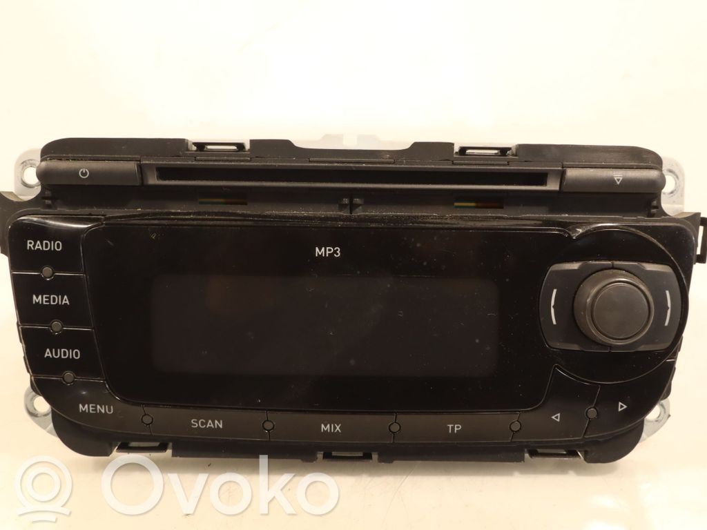 Seat Leon (1P) Cadre, panneau d'unité radio / GPS 