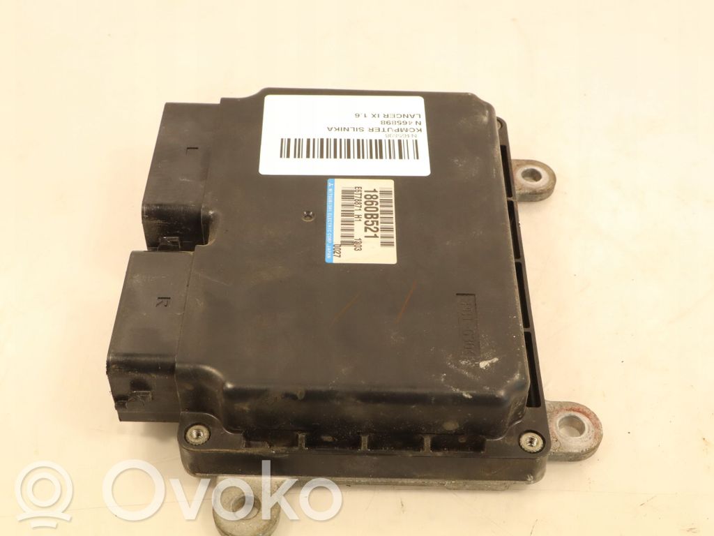 Mitsubishi Lancer X Unité de commande, module ECU de moteur 