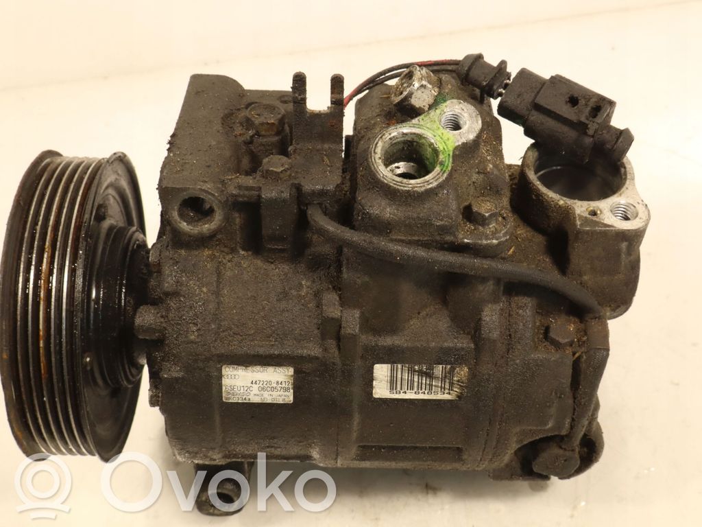 Audi A6 S6 C6 4F Ilmastointilaitteen kompressorin pumppu (A/C) 