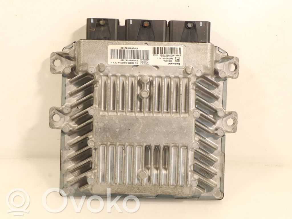 Engine control unit/module ECU   SW9664447480