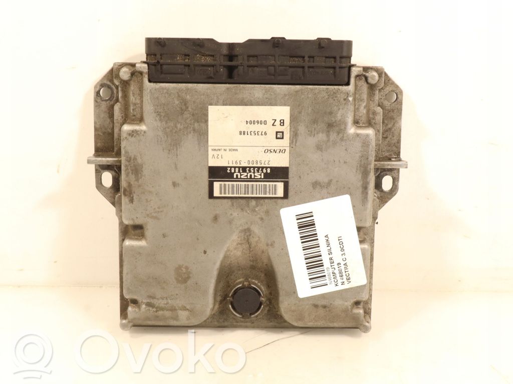 Opel Vectra C Engine control unit/module ECU 