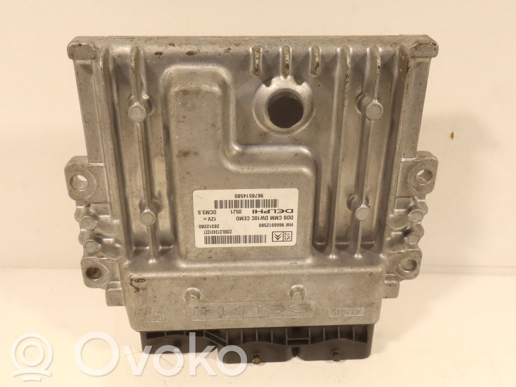 Peugeot 508 Motorsteuergerät ECU 